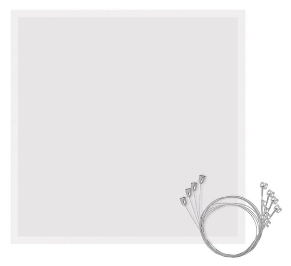 Pannello LED a Sospensione 60x60 40W IP40 110lm/W No Flickering UGR19 Colore Bianco Freddo 5.700K