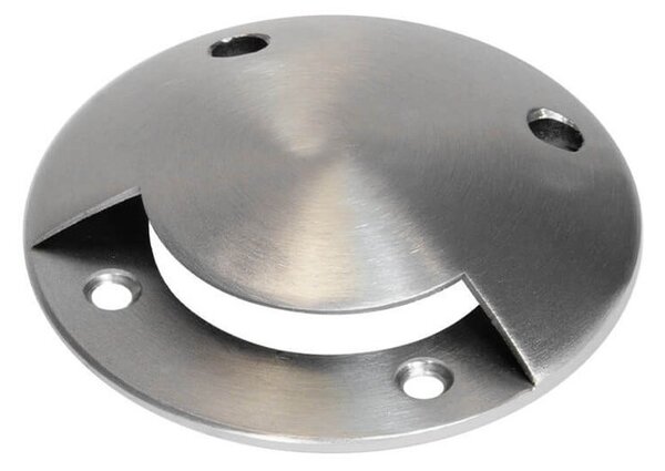 Faretto Carrabile Monodirezione GU10 IP67 - INOX con Doppio Pressacavo