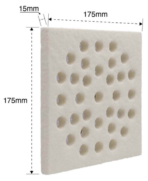 Griglia di ventilazione con zanzariera | Realizzata in alluminio