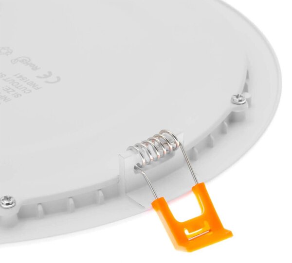 Pannello LED Rotondo 20W 2.000lm Foro Ø205-210mm Osram chip LED Colore Bianco Caldo 3.000K