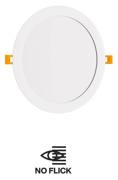 Pannello LED Rotondo 24W 2.400lm Foro Ø225-230mm Osram chip LED Colore Bianco Naturale 4.000K