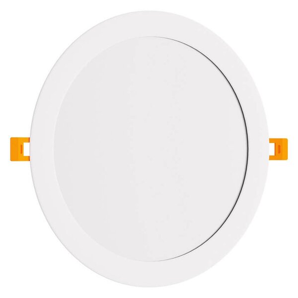 Pannello LED Rotondo 24W 2.400lm Foro Ø225-230mm Osram chip LED Colore Bianco Caldo 3.000K