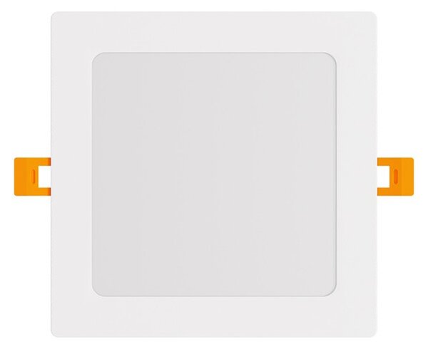 Pannello LED Quadrato 15W 1.500lm Foro 155x155mm Osram chip LED Colore Bianco Caldo 3.000K