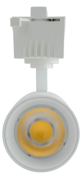 Faro LED 20W Monofase 60° 120lm/W CRI92 no Flickering - BRIDGELUX LED Colore Bianco Caldo 2.700K