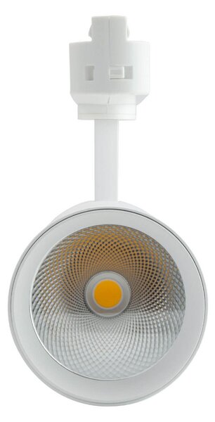 Faro LED 40W Monofase 38°/60° 130LM/W CRI92 no Flickering Colore Bianco Naturale 4.000K