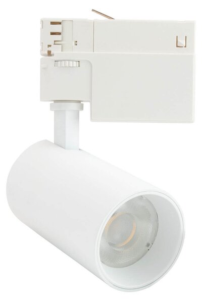 Faro LED 20W Trifase 60° 120lm/W CRI92 no Flickering - BRIDGELUX LED Colore Bianco Naturale 4.000K