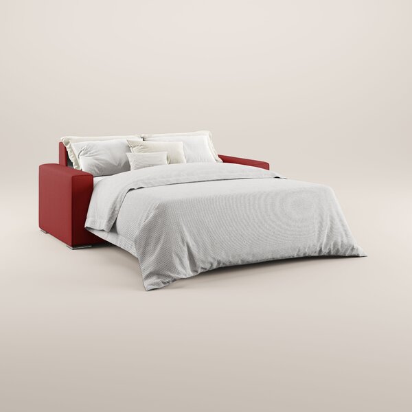 Dream Divano letto moderno dai morbidi cuscini in tessuto smacchiabile