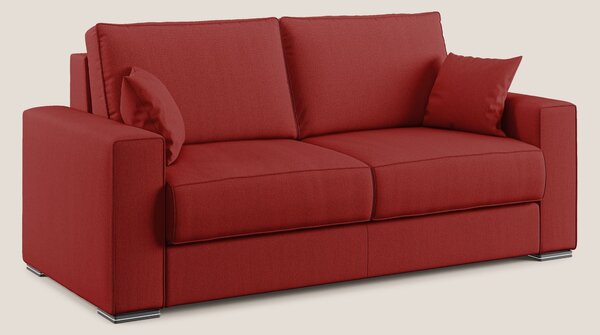 Dream Divano letto moderno dai morbidi cuscini in tessuto smacchiabile