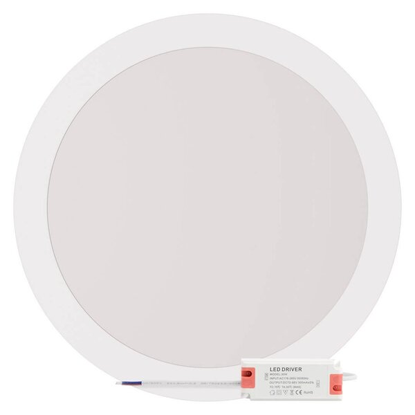 Plafoniera LED Rotonda 30W 3.000lm Ø300mm Osram chip LED