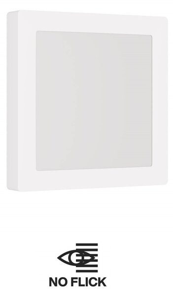 Plafoniera LED Quadrata 20W 2.000lm 225x225mm Osram chip LED