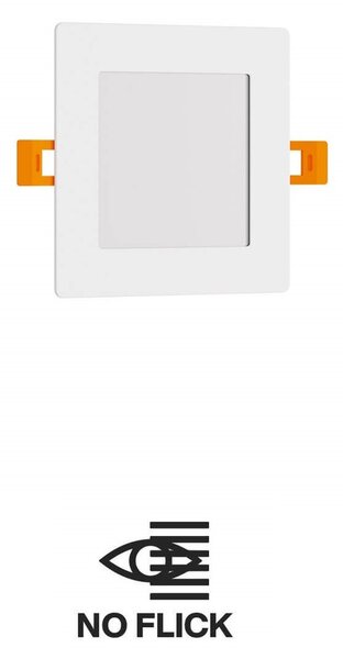 Pannello LED Quadrato 8W 800lm Foro 110x110mm Osram chip LED Colore Bianco Freddo 6.000K