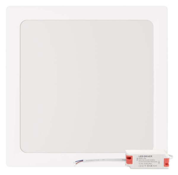 Plafoniera LED Quadrata 30W 3.000lm 300x300mm Osram chip LED
