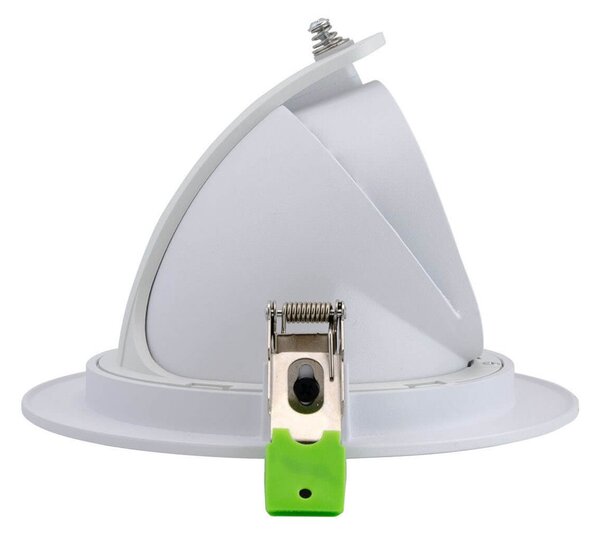 Faro LED da Incasso 44W Orientabile Foro Ø160mm Bianco-driver Philips Colore Bianco Caldo 2.700K
