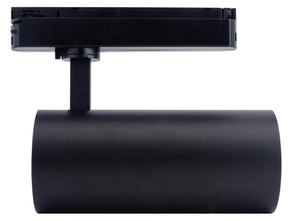 Faro LED 40W Monofase Nero 38°e 60° 130LM/W CRI92 no Flickering Colore Bianco Naturale 4.000K