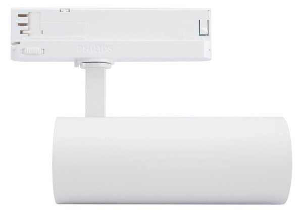 Faro LED 34W per Binario Trifase 38° + 60° Bianco con driver Philips CRI92 Colore Bianco Naturale 4.000K