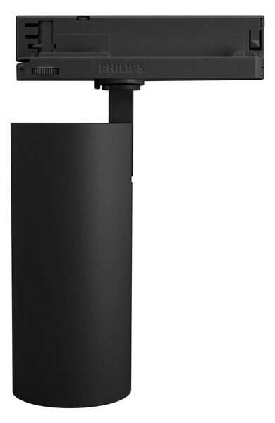 Faro LED 42W per Binario Trifase 38°+60° Nero PHILIPS Xitanium CRI92 Colore Bianco Naturale 4.000K