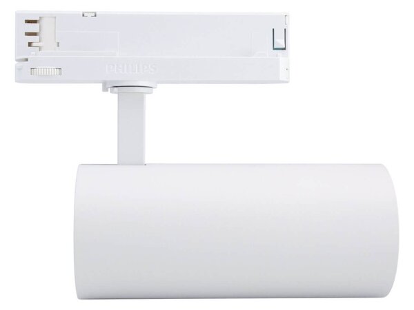 Faro LED 42W per Binario Trifase 38° + 60° Bianco PHILIPS Xitanium CRI92 Colore Bianco Naturale 4.000K