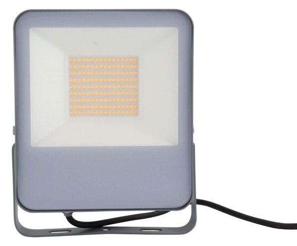 Proiettore LED 50W IP65 145lm/W con Osram chip LED Colore Bianco Caldo 3.000K