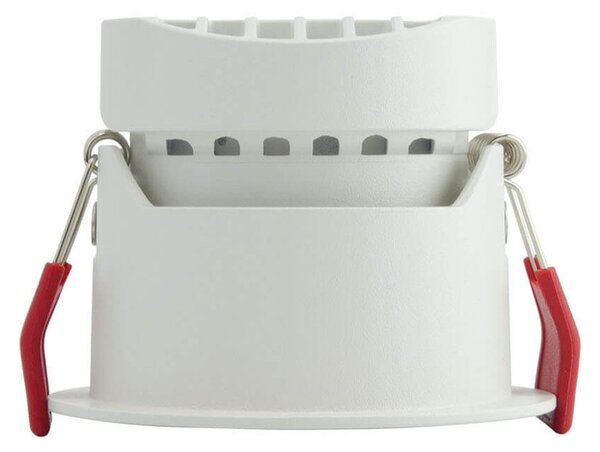 Faro LED da Incasso 12W Orientabile CRI92 Foro Ø75mm Bianco CCT UGR11 Colore Bianco Variabile CCT