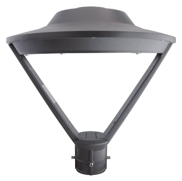 Lampione 50W 130lm/w No Flickering IP65 DIMMERABILE 0-10V Colore Bianco Caldo 3.000K