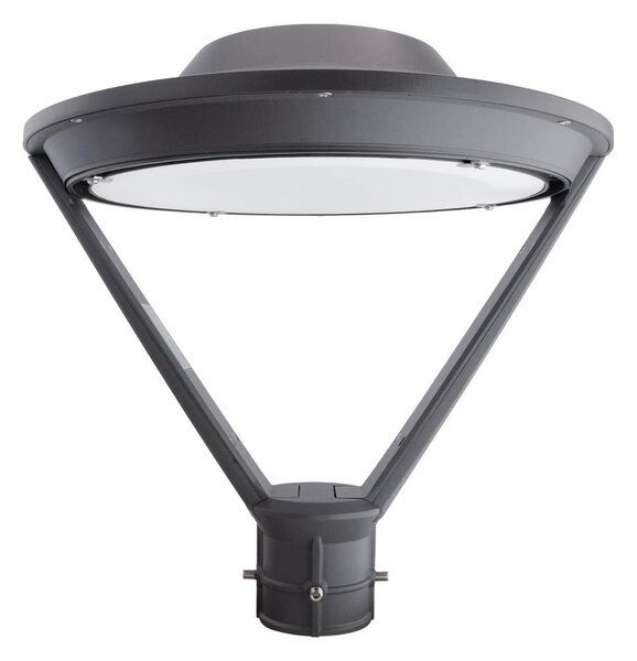 Lampione 50W 130lm/w No Flickering IP65 DIMMERABILE 0-10V Colore Bianco Caldo 3.000K