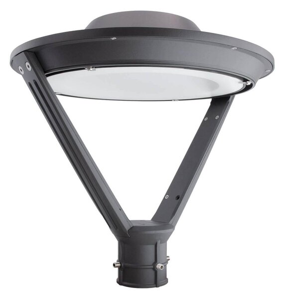 Lampione 50W 130lm/w No Flickering IP65 DIMMERABILE 0-10V Colore Bianco Caldo 3.000K