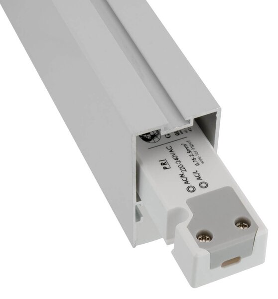 Profilo Lineare Alluminio a Sospensione per Striscia LED 1m e 2m Variante Lunghezza 1 Metro