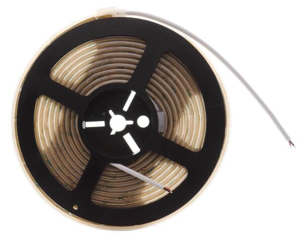 Striscia LED COB 10W/m 24VDC IP67 5m Luce Continua Colore Bianco Naturale 4.000K