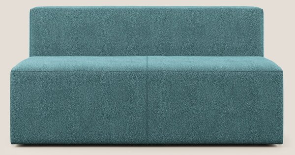 Nettuno modulo centrale maxi in morbido tessuto bouclè T07 azzurro