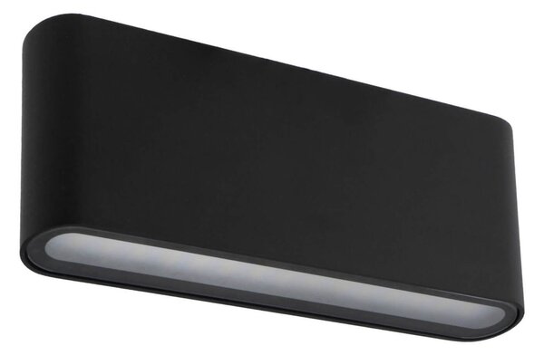 Applique LED 12W Bidirezione IP65 CCT Bianco Variabile - Nera Colore Bianco Variabile CCT
