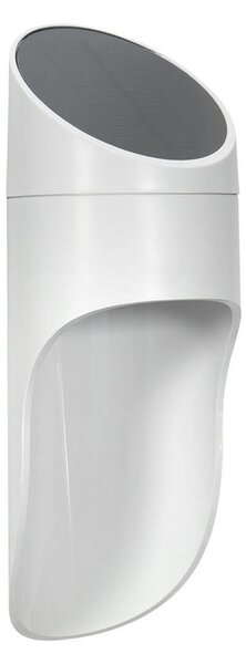 Applique LED Solare Bianca con Sensore Crepuscolare e Movimento Colore Bianco Naturale 4.200K
