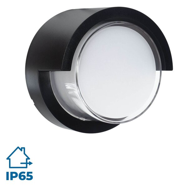Applique IP65 LED da Parete 12W B. Naturale Tonda Colore Bianco Naturale 4.200K
