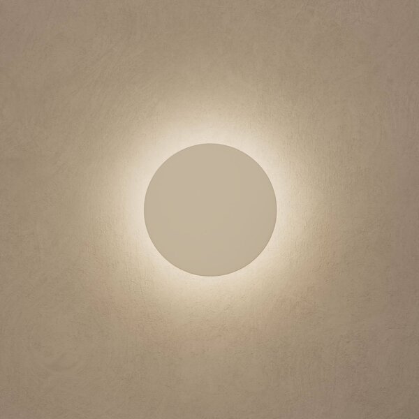 Applique LED IP65 Luce Indiretta 12W Tonda Bianca Colore Bianco Naturale 4.200K
