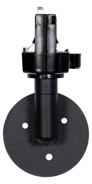 Faro GU10 per binario Trifase in alluminio Nero