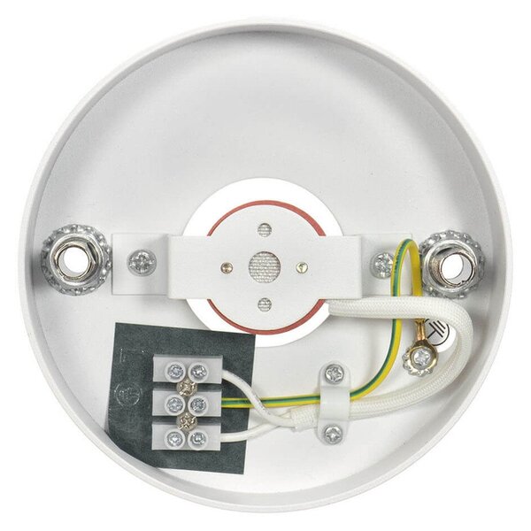 Applique da soffitto per lampade AR111 Fissa Bianca