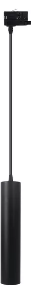 Faro LED a Sospensione per Binario Trifase GU10 - Nero 15m