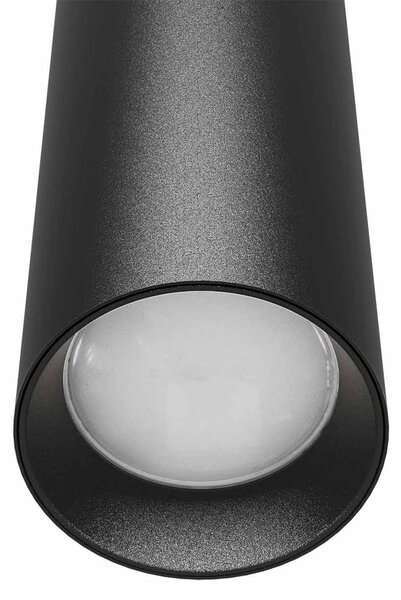 Faro LED a Sospensione per Binario Trifase GU10 - Nero 15m