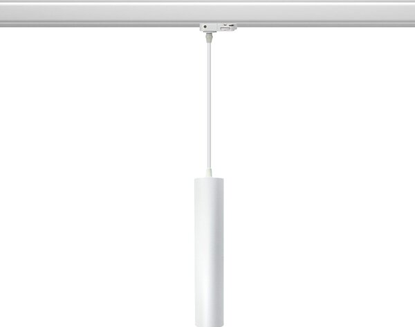 Faro LED a Sospensione per Binario Trifase GU10 Bianco 15m