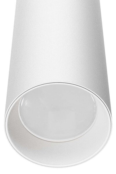 Faro LED a Sospensione per Binario Trifase GU10 Bianco 15m
