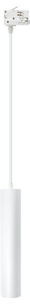 Faro LED a Sospensione per Binario Trifase GU10 Bianco 15m