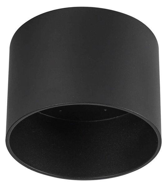 Applique da soffitto per lampade AR111 Fissa Nera