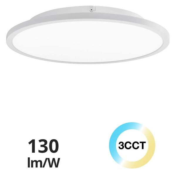Plafoniera LED 36W Ø400mm con driver Philips Bianca 4.680lm CCT