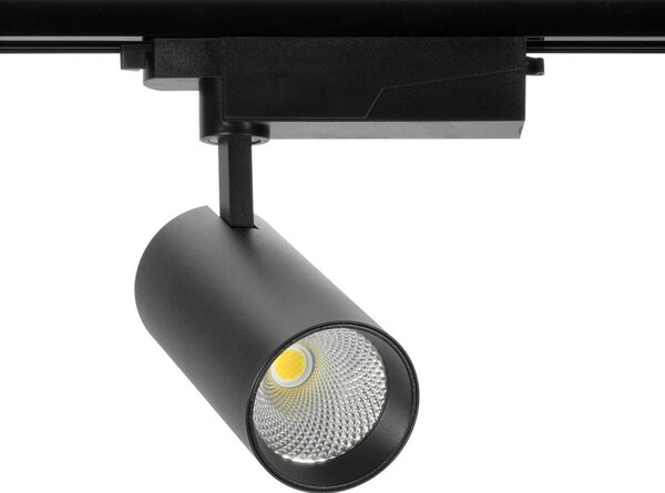Faro LED 40W Dimmerabile Triac Binario Monofase 38°/60° Nero CCT CRI92 Colore Bianco Variabile CCT