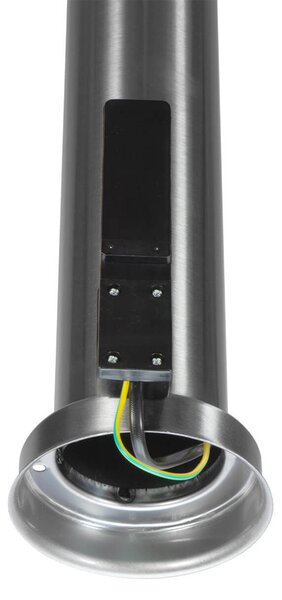 Paletto da giardino con Sensore Movimento 1m in Acciaio Inox E27