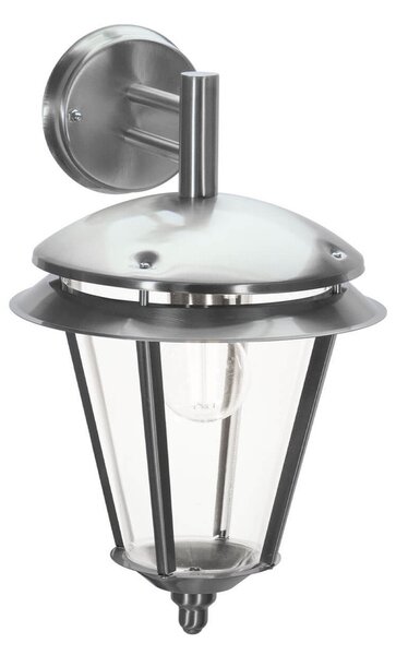 Applique da parete IP54 in Acciaio Inox E27 per Esterni da parete