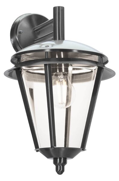 Applique da parete IP54 in Acciaio Inox E27 per Esterni da parete