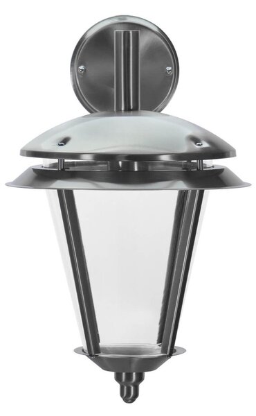 Applique da parete IP54 in Acciaio Inox E27 per Esterni da parete