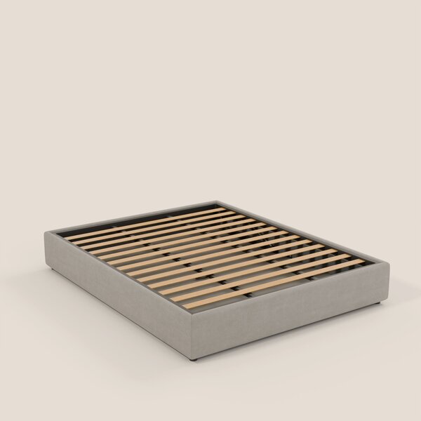 Ina sommier con ampio contenitore in microfibra smacchiabile ed imperm