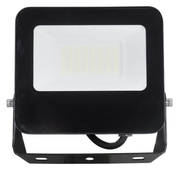 Faro LED 30W IP65 125lm/W - chip LED Black Colore Bianco Naturale 4.000K