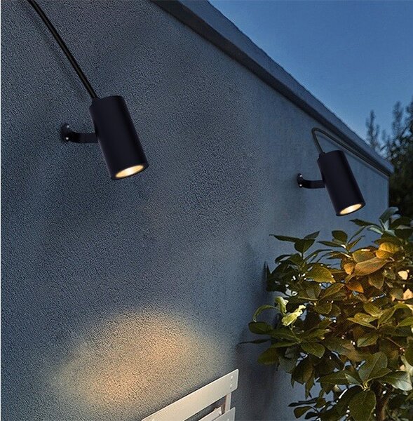 Faretto da Giardino 12W RGB+CCT IP66 con Picchetto Dimmerabile Colore RGB+CCT